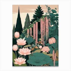 Lotus Lily Canvas Print