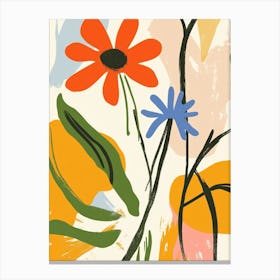 Flowers In Bloom 5 Canvas Print