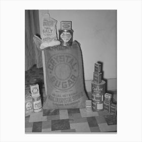 Untitled Photo, Possibly Related To One Spanish American Fsa (Farm Security Administration) Client Following The Live Canvas Print