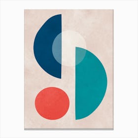 Expressive circles 6 Canvas Print