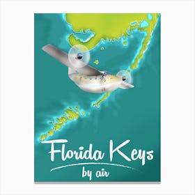 Florida Keys By Air Canvas Print