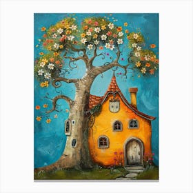 Fairytale House Canvas Print