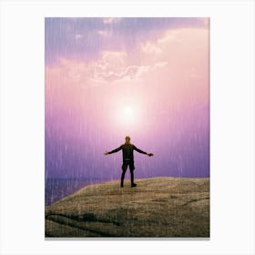 Rain Down On Me 4x3 Canvas Print