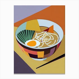 Asian Ramen Canvas Print