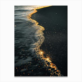 Golden Sand Canvas Print