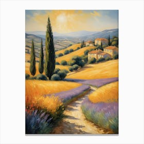 Sunny Field Canvas Print