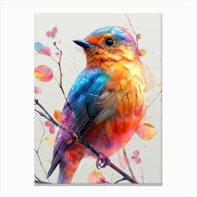 Colorful Bird 9 Canvas Print