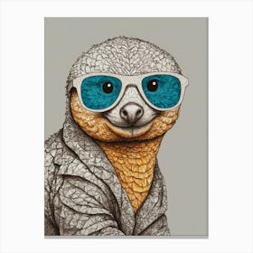 Sloth 30 Canvas Print