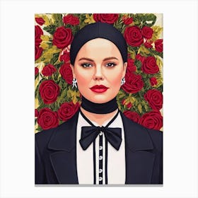 Abbie Cornish Illustration Movies Canvas Print