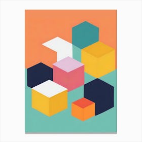 Cubes Canvas Print