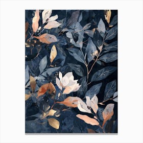 Magnolia Leaves Canvas Print