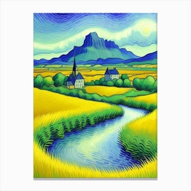 Mountain Landscape 3 Canvas Print