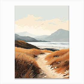 West Highland Coast Path Scotland 2 Hiking Trail Landscape Canvas Print