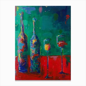 Prosecco And Red Wine Canvas Print
