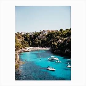 Mallorca Cala Pi, summervibes on the Spanish island Canvas Print