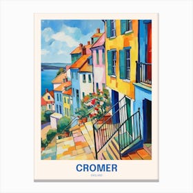 Cromer England 2 Uk Travel Poster Canvas Print