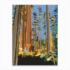 Yosemite Forest Canvas Print