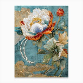 Chinese Peony 9 Canvas Print