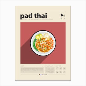 Pad Thai Canvas Print