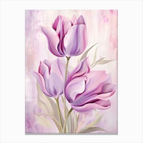 Pink Tulips 4 Canvas Print