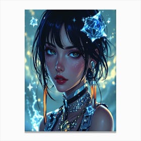 Anime Girl 4 Canvas Print