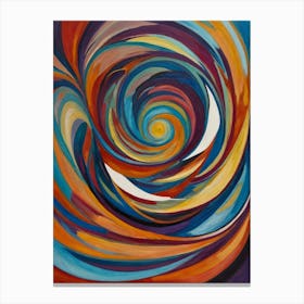 Swirling Vortex Canvas Print