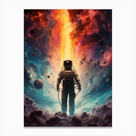 Syfi Spaceman Canvas Print