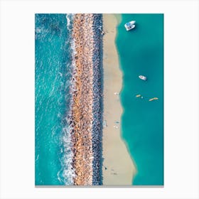 Boats And Kayaks In Dana Point Canvas Print