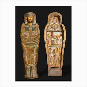 Egyptian Sarcophagus Canvas Print