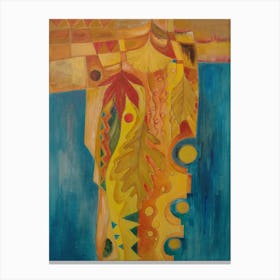 Kitchen Wall Art, Warm Autumnal Vibrant Expression  Canvas Print