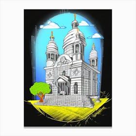 A legendary palace Canvas Print