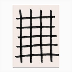 Grid Pattern Canvas Print