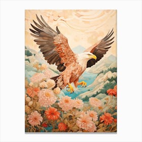 Bald Eagle 1 Detailed Bird Painting Canvas Print