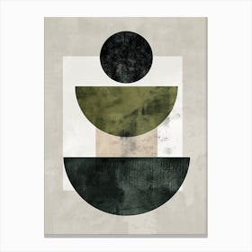 Boltzmann Bauhaus Mid Century Canvas Print