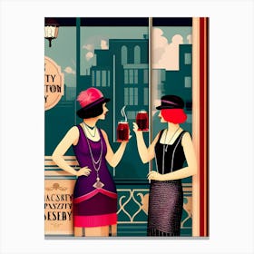 Roarin' Twenties Reimagined 178 Canvas Print