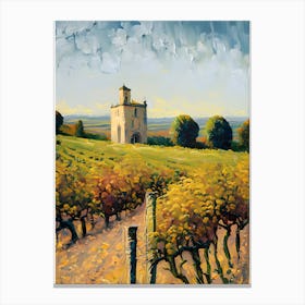 Vineyard Vincent Van Gogh Painting (6) Canvas Print