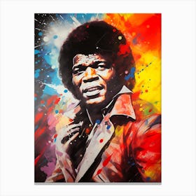 James Brown (3) Canvas Print