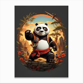 Kung Fu Panda 1 Canvas Print