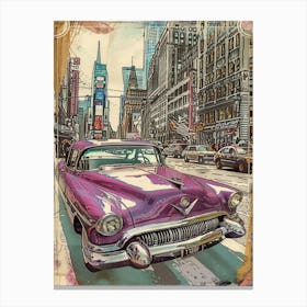 Classic Cars 3 Canvas Print