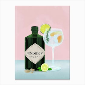 Gin Tonic Canvas Print