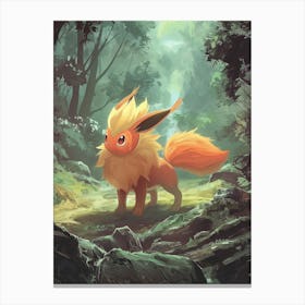 Pokemon Eevee 4 Canvas Print