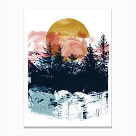 The Woods Canvas Print