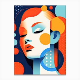 Euphoric Unveilings: Pop Art Beauties Canvas Print