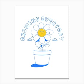 Growing Everyday Canvas Print