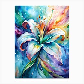 Lily Painting 5 Canvas Print