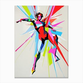 'Flying Girl' Canvas Print