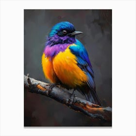 Colorful Bird 12 Canvas Print