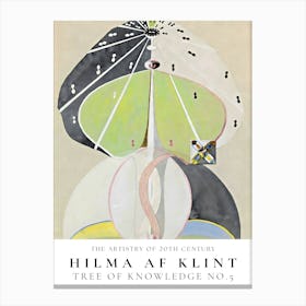 Hilma Af Klint Tree Of Knowledge Canvas Print