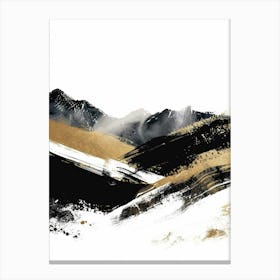 Abstract Of Mountains 3 Canvas Print