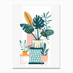 Potted Plants 14 Canvas Print